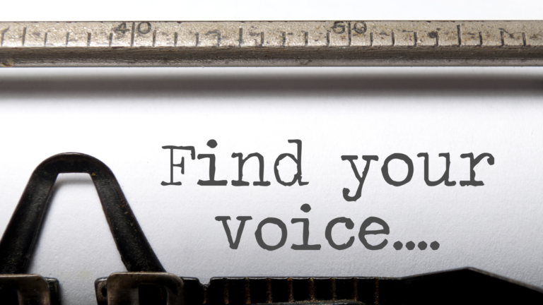 When Words Won’t Come: Finding Your Voice Again